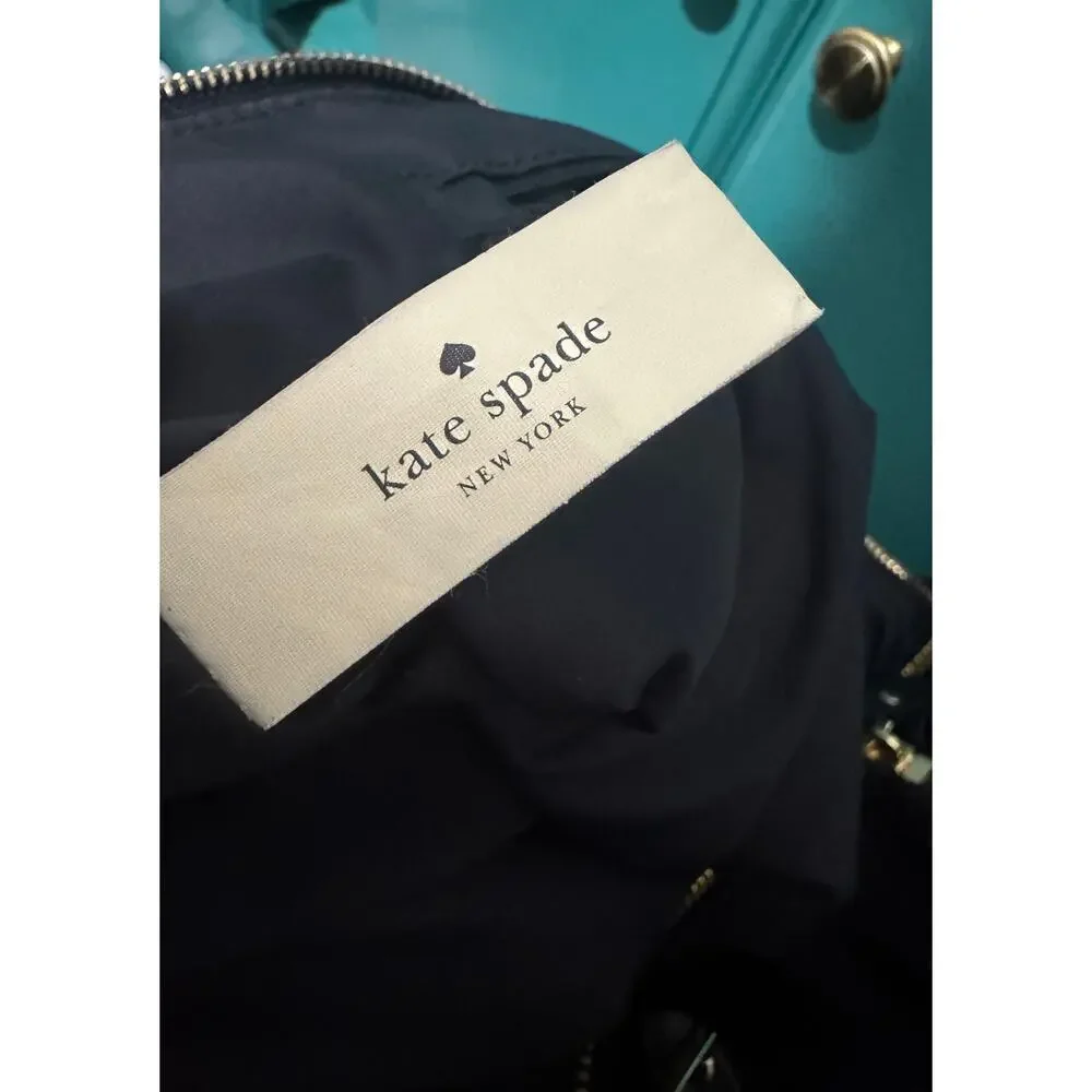 Kate Spade New York Black Nylon Tote Bag – Pre-Owned – Minor Wear on Handles - Picture 4 of 6
